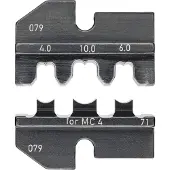 Knipex 97 49 71 Krimpinzetstuk Solar-connectoren Geschikt voor tangen MC4 4 tot 10 mm² Geschikt voor merk 97 43 200, 97 43 E, 97 43 E AUS, 97 43 E UK,