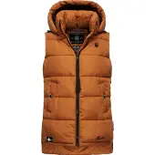 MARIKOO Bodywarmer 'Zarinaa' bruin / zwart
