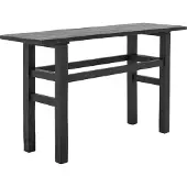 Bloomingville Riber Console Tafel, Zwart, Reclaimed Hout