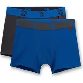 Sanetta Onderbroek blauw / grijs / zwart