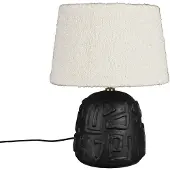 Dutchbone Renzo tafellamp - Zwart