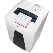 HSM SECURIO P36i papiervernietiger, veiligheidsniveau P-4, deeltjes snijden 4,5 x 30 mm, 29 vel, CD papiervernietiger, wit