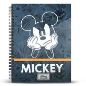 KARACTERMANIA DISNEY - Mickey Blue - A5 Notitiebook '16.5x21x1.5cm'
