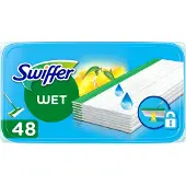 Swiffer Sweeper vloerdoekjes nat navulling met citroen (2x24 doekjes)