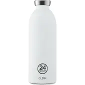 24Bottles Drinkfles 'Clima ' lichtgrijs / zwart