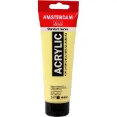 Royal Talens Amsterdam acrylverf - 120 ml - permanentcitroengeel licht 217