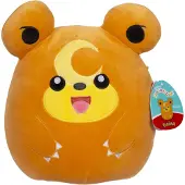 Squishmallows Pokemon Teddiursa Teddy Geel 35 cm Kinderen