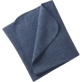 Engel - Baby-Decke mit Muschelkante - Deken 80 x 100 cm, blauw
