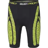 Select Profcare Compression Shorts - Zwart/Neon