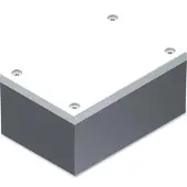 Velleman Coffret - - "cover" 85 x 56 x 41.4mm abs - gris