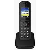 Panasonic KX-TGH710, DECT-telefoon, Draadloze headset, Luidsprekerfunctie, 200 contacten, Identificatie van de beller, Zwart