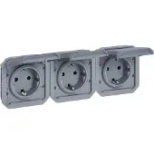 Legrand 069578L Beveiligde contactdoos 5 stuk(s)