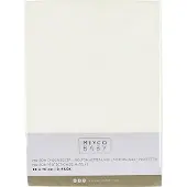Meyco Baby molton onderlegger - 3-pack - white - 68x75cm