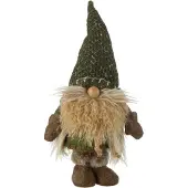 J-Line figuur Kabouter gebreid - textiel - groen - small