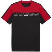Puma Shirt 'Around The Block' rood / zwart