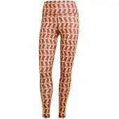 Adidas Sportbroek 'Adidas x Farm Rio' geel / bordeaux