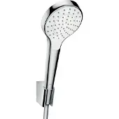 Hansgrohe Croma Select S 1jet / PorterS badset 125 cm Wit-Chroom