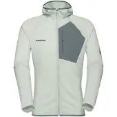 Mammut - Aenergy Light ML Hooded Jacket - Fleecevest XXL, grijs