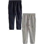 Next Broek navy / lichtgrijs