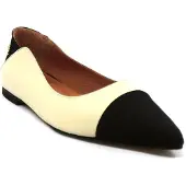 Babouche BECCA-78 Ballerina's | Maat 40 Dames Zwart