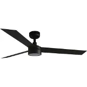 Faro Cruiser Plafondventilator Black | L (Ø132cm) | LED