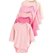 Next Rompertje/body beige / perzik / rosa / lichtroze