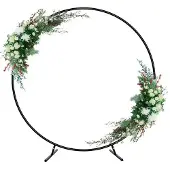 PartyPro Backdrop Zwart - 2m (Cirkel Boog)
