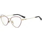 Moschino MOS648 56/14/140 Rode gouden Metalen monturen VROUW MOS648