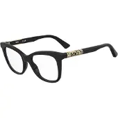 Moschino MOS650 52/19/140 Zwart goud Acetaat monturen DAMES MOS650