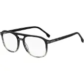 HUGO BOSS BOSS 1755 53/17/145 Zwart gestreepte grijze Acetaat monturen MAN BOSS 1755