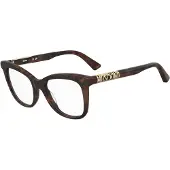 Moschino MOS650 52/19/140 Havana honing Acetaat monturen VROUW MOS650