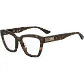 Moschino MOS651 54/18/145 Havana Acetaat monturen VROUW MOS651