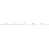 Karma Armband Nova Connected Hearts Goud