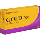 Kodak Professional Gold 200 120 5-Pack