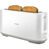 Philips HD2590/00 Daily Collection Toaster, Longslot, Bun