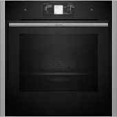 NEFF B64VT73N0 - Inbouwoven - 71 l - Zwart - Roestvrijstaal - Grill - Wi-Fi-besturing - Zelfreinigend Hydrolytisch + Pyrolytisch - Kinderslot
