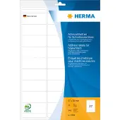 Herma Adresetiketten voor schrijfmachines, A4, 67 x 30 mm, permanent hechtend