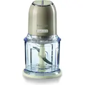 Ariete 0438/03 - Vintage hakmolen - 600 ml Inhoud - 400 Watt - 2 snelheden - Beige