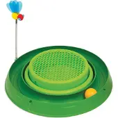 Catit Speel Met Het Speelgoedcircuitbalspeelgoed Met De Grasplanter