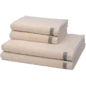 Ross Dames en Heren 2 X handdoek 2 X douchehanddoek - in set Smart