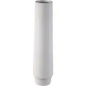 Ptmd Zonna White Matt Ceramic High Vase L