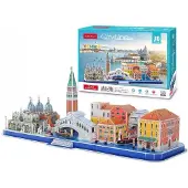 Dante Venetië City Line - 3D foam puzzle - 126 onderdelen