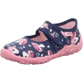 Superfit Huisschoenen 'BONNY' marine / pink / rosa / wit