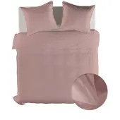 Yellow Suites Dekbedovertrek Percale-Katoen - Roze 240 x 200/220 cm