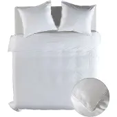 Heckett Living Yellow Dekbedovertrek Suite New York Blanc de Blanc 200x200-220 cm Lyocell