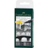 Faber Castell 167104 Marker Pen Zwart Kinderen