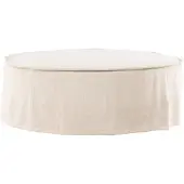 Vind Vindö poef Ø100cm beige.