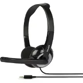 Hamlet Smart Headset Bedraad Hoofdband Kantoor/callcenter Zwart, Zilver