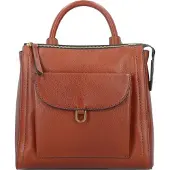 Fossil Parker City rugzak leer 24 cm medium brown