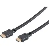 Shiverpeaks HDMI A-St./HDMI A-St. verg HEAC sw Nylon Mantel 2m